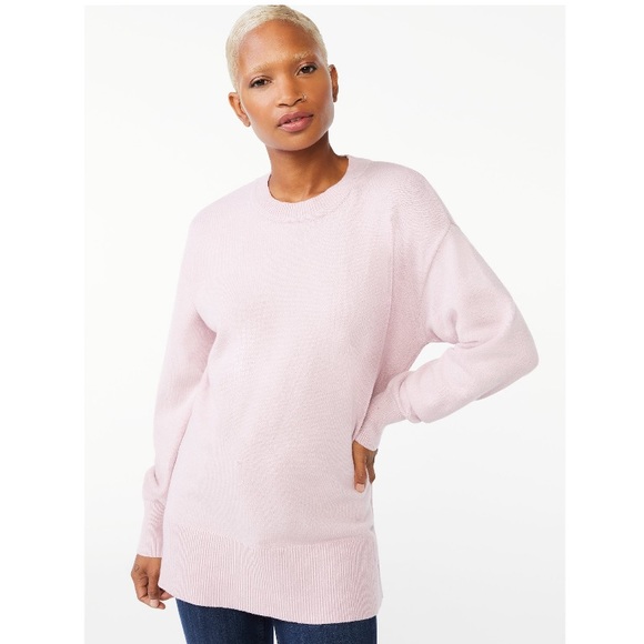 Women's Crewneck Tunic Sweater from Free Assembly - Picture 2 of 5